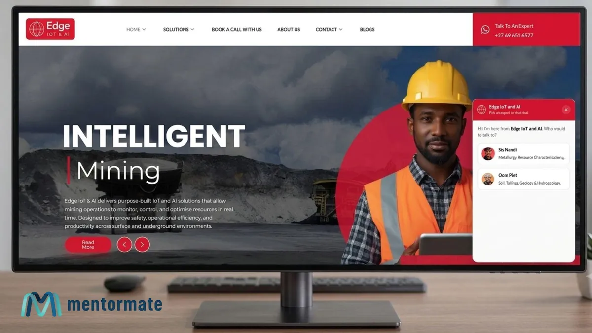 Edge IoT & AI and Mentormate mining intelligence partnership